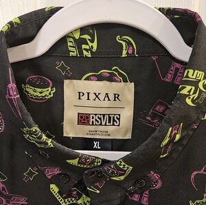 RSVLTS Disney Pixar Toy Story "Cleared to Enter" Mens Shirt